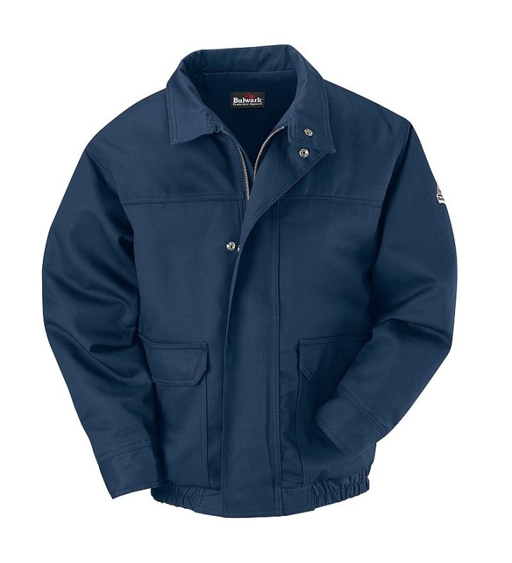 Bulwark JLJ8NV Men's Lightweight Excel FR? ComforTouch? Lined