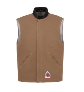 Bulwark LLS8BD Brown Duck Vest Jacket Liner