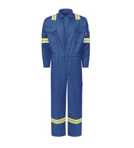 Bulwark QC22RE iQ Series Men's Midweight Enhanced Visibility Mobility Coverall