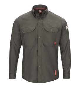 Bulwark QS50DI iQ Series  Men's Lightweight Comfort Woven Shirt with Insect Shield