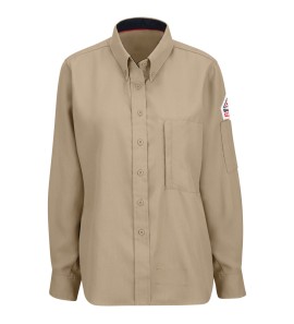 Bulwark QS53KH iQ Series? Women's Lightweight Comfort Woven Shirt