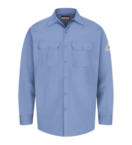 Bulwark SEW2LB Men's Midweight Excel FR Work Shirt