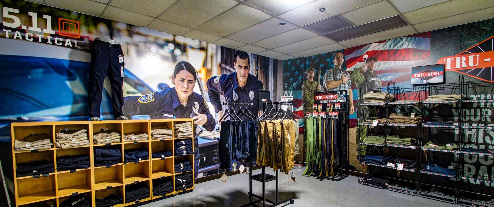 Public Safety Uniform Room