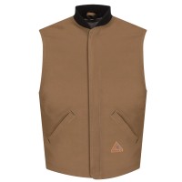 Men's Heavyweight FR Brown Duck Vest Jacket Liner